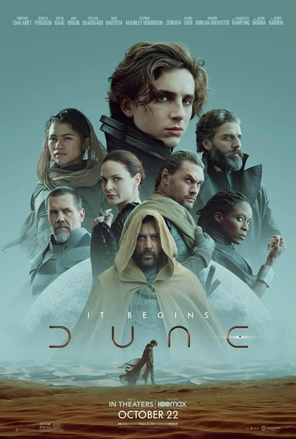 Affiche de Dune (en anglais)