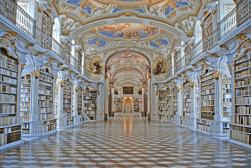 La bibliothèque Admont Abbey